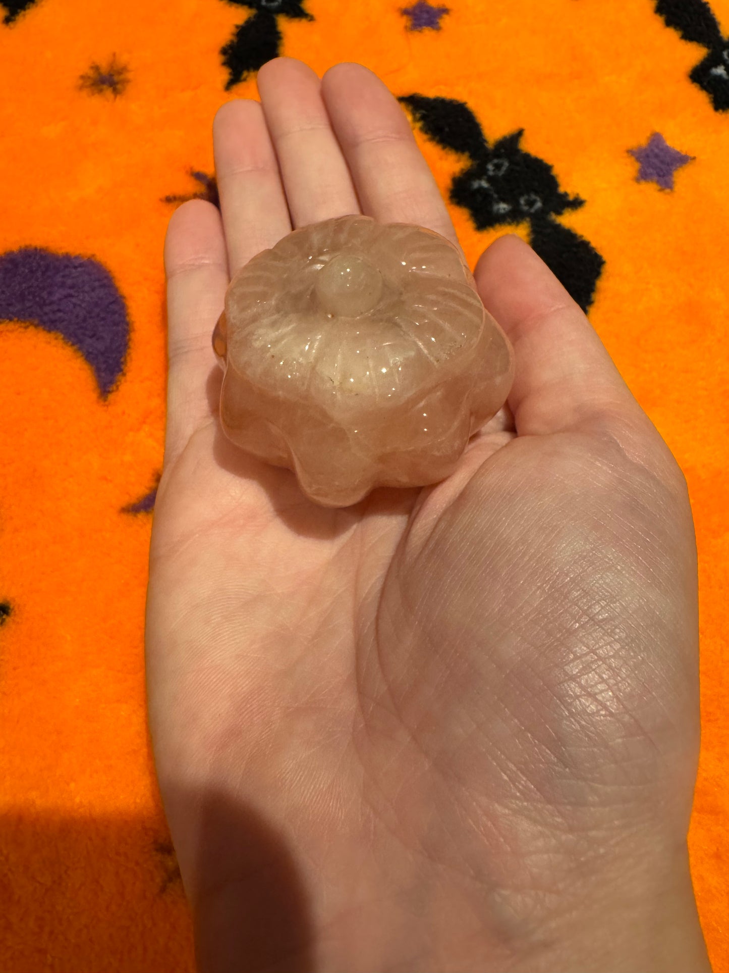 Rose Quartz Pumpkin