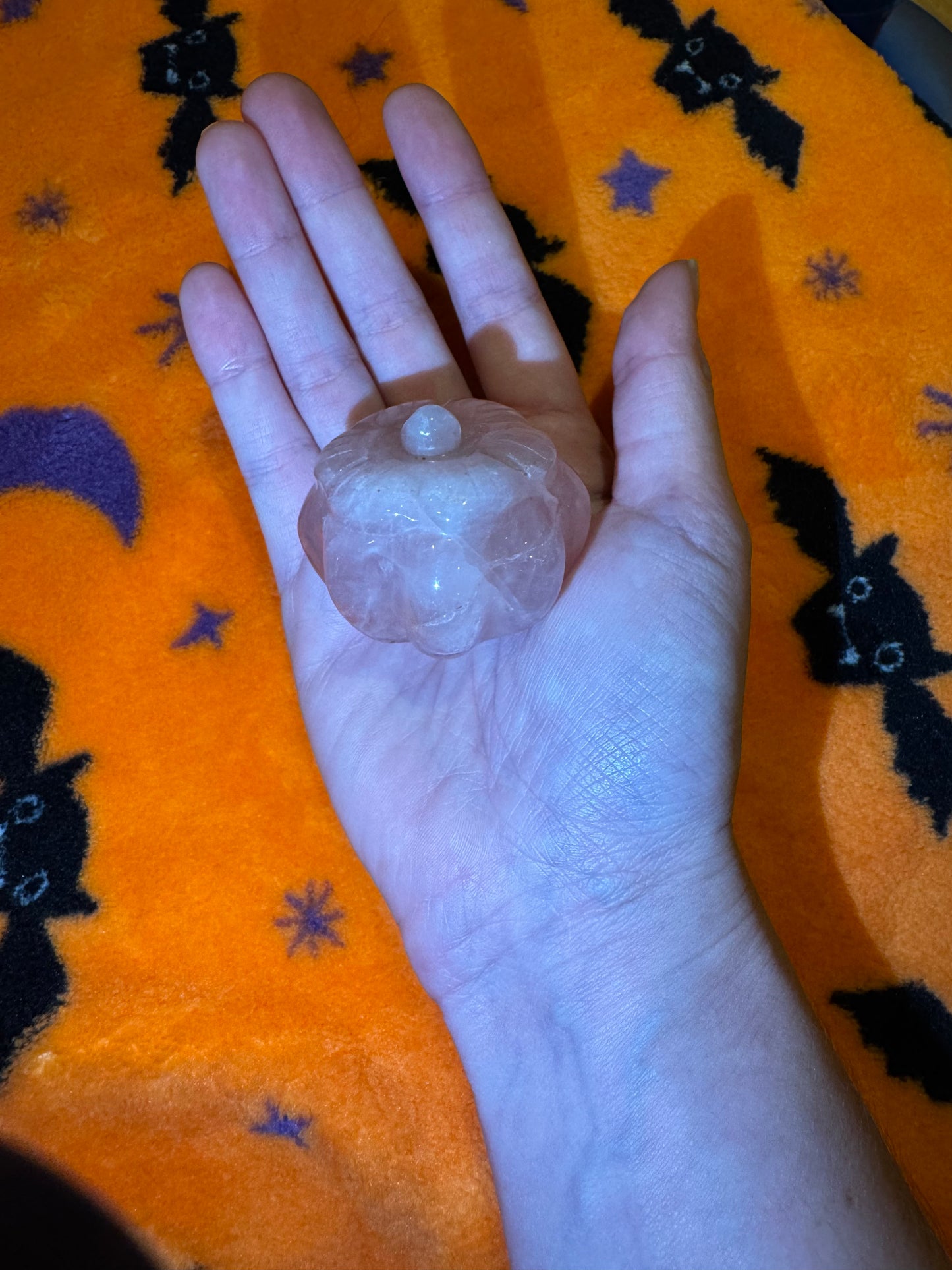 Rose Quartz Pumpkin