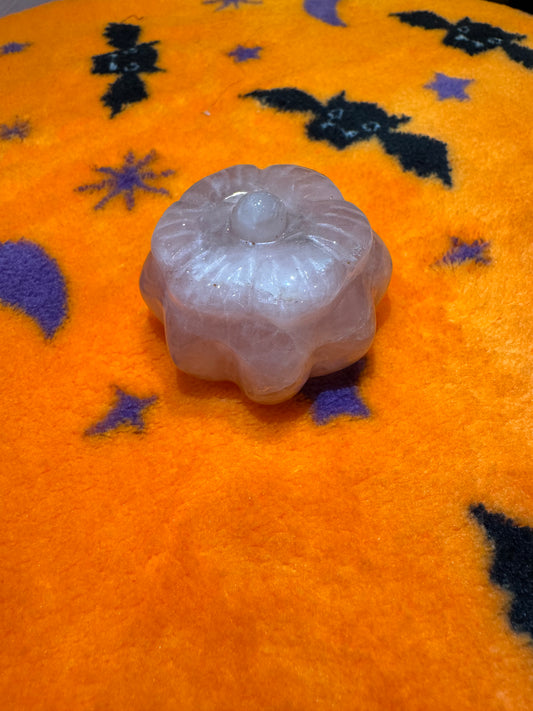 Rose Quartz Pumpkin