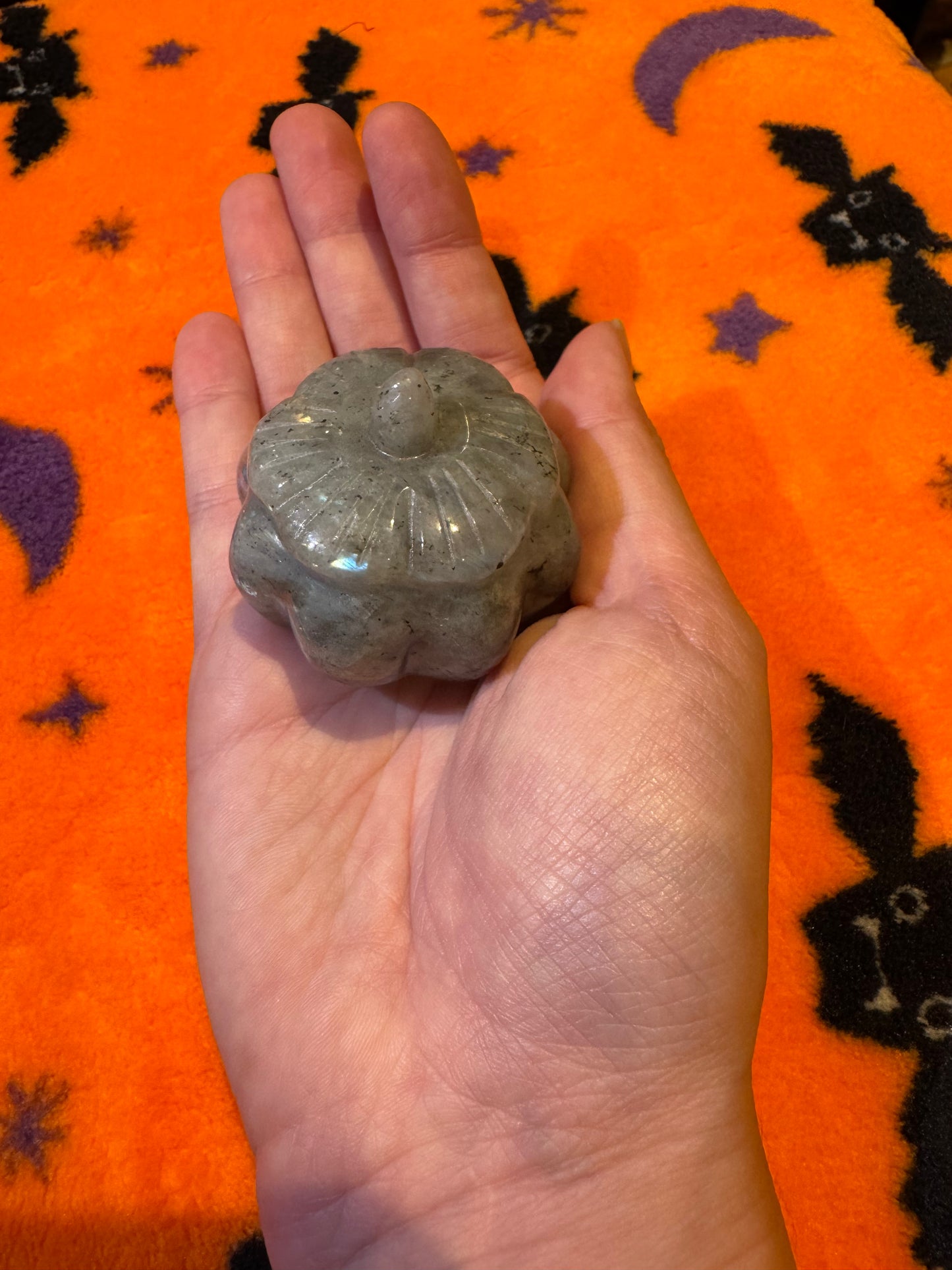 Labradorite Pumpkin Carving