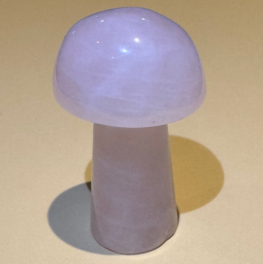 Rose Quartz Mushrooms